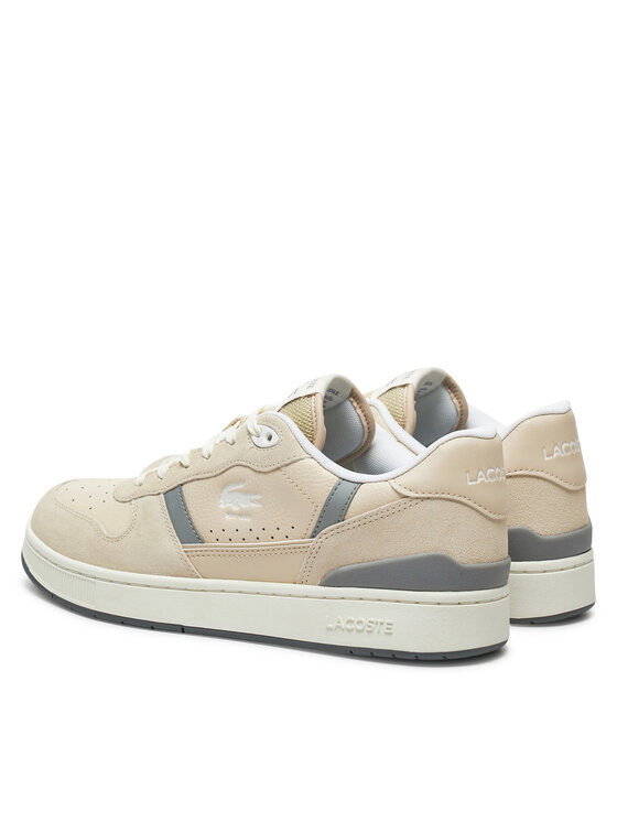 Lacoste Lacoste Sneakersy T-Clip 7-48SMA0032 Beżowy