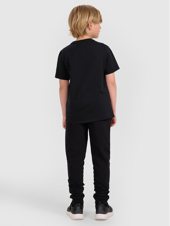 4F 4F Spodnie dresowe URBAN COMMUTER Czarny Regular Fit