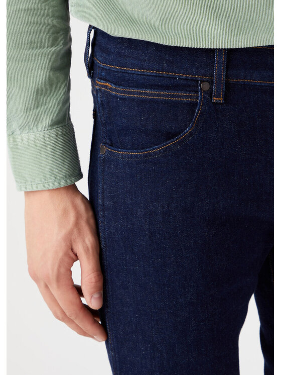 Wrangler Wrangler Jeansy LARSTON Niebieski Slim Fit
