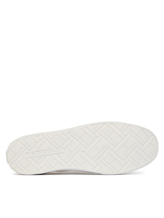 Tommy Hilfiger Tommy Hilfiger Tenniskingad Th Low Profile Vulc Canvas FW0FW09102 Valge