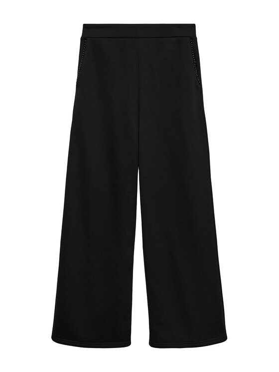 Vero Moda Vero Moda Jogginghose Daisy 10338102 Schwarz Wide Leg