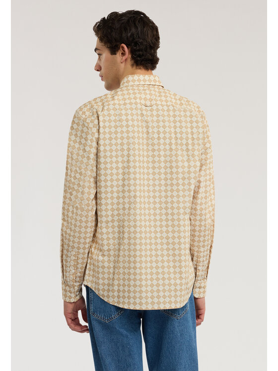 Trussardi Trussardi Koszula 5039N000046N0SC Beżowy Regular Fit