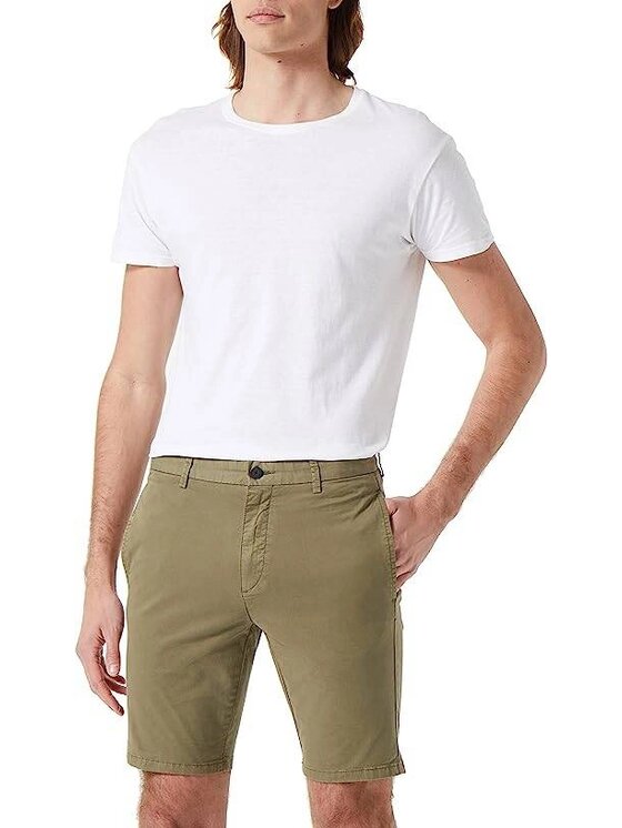 HUGO HUGO Szorty 50471182-345 Zielony Regular Fit