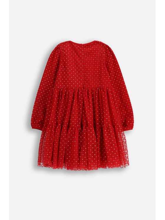 Coccodrillo Coccodrillo Šaty ZC5128106EJG-009 Červená Regular Fit