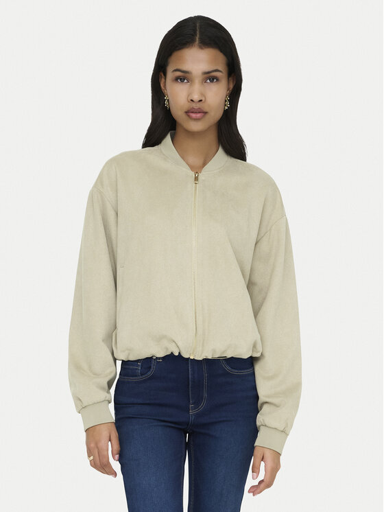 ONLY ONLY Куртка бомбер Mavi 15364101 Бежевий Regular Fit