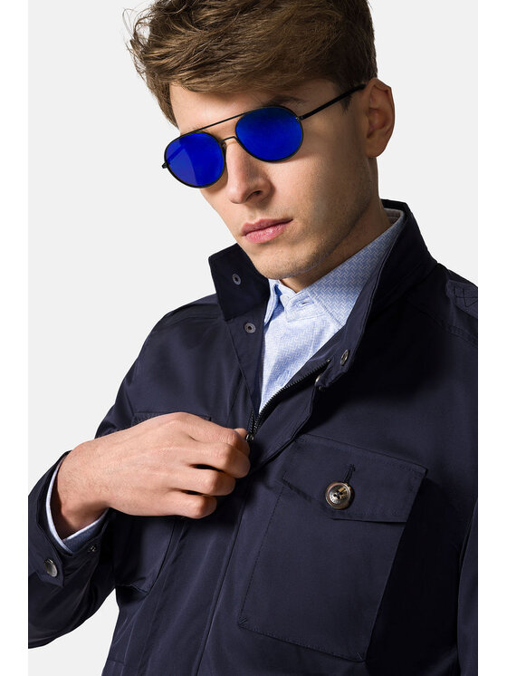 Lancerto Lancerto Kurtka przejściowa Albury KU131123000003 Granatowy Regular Fit