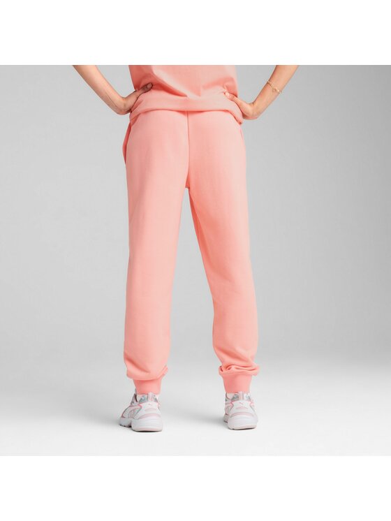 Puma Puma Spodnie dresowe 685037 Różowy Regular Fit