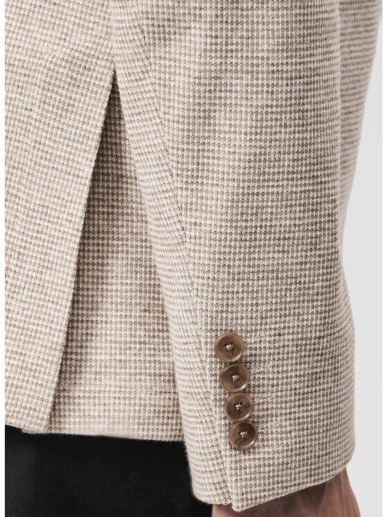 Pako Lorente Pako Lorente Marynarka P26SF-3X-004 Beżowy Slim Fit
