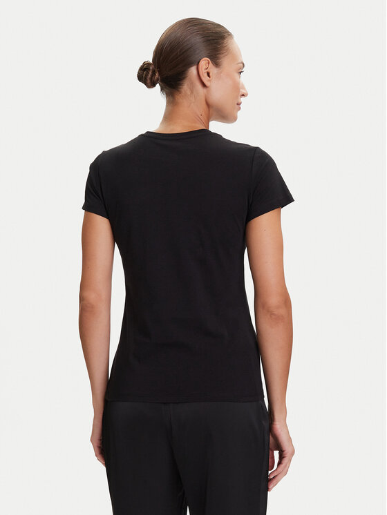 Liu Jo Liu Jo T-särk UF5264 JS923 Must Regular Fit