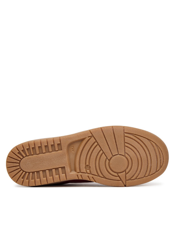 Elisabetta Franchi Elisabetta Franchi Sneakersy Low Cut Lace Up F4A9-E0340-0071 S Bordowy