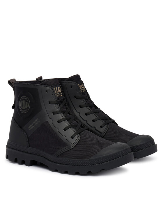 Palladium Palladium Turistická obuv Pampa Hi Care Zip 74945-008-M Černá