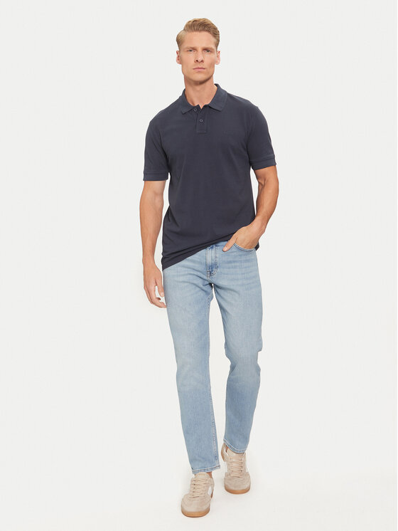 BOSS Boss Polo Prime 50507813 Granatowy Regular Fit