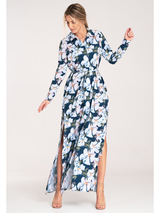 FIGL FIGL Sukienka codzienna M1077 Kolorowy Regular Fit