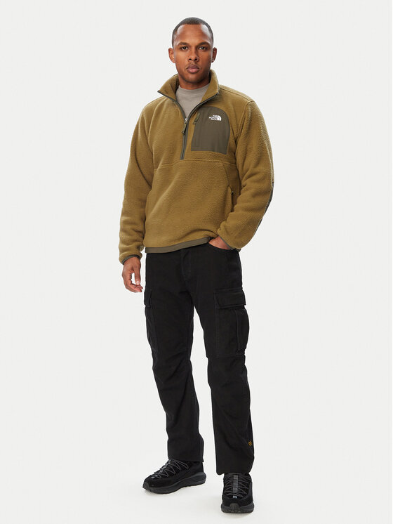 The North Face The North Face Fleecejacke Yumiori Off-Peak NF0A8FKP Khakifarben Regular Fit