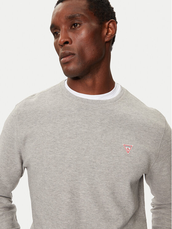 Guess Longsleeve M4BI77 KCII1 Grau Regular Fit Modivo