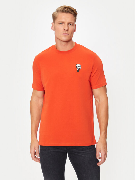 KARL LAGERFELD T-krekls 755027 544221 Oranžs Regular Fit