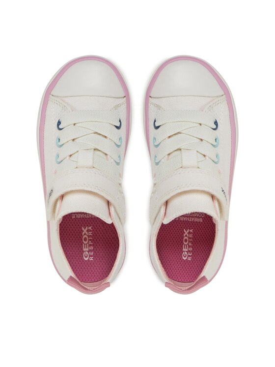 Geox Geox Scarpe da ginnastica J Gisli Girl J454NA 00010 C1000 M Bianco