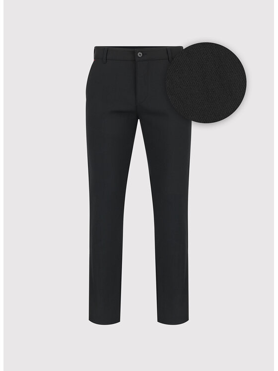 Pako Lorente Pako Lorente Spodnie materiałowe P25WF-WX-006 Czarny Slim Fit