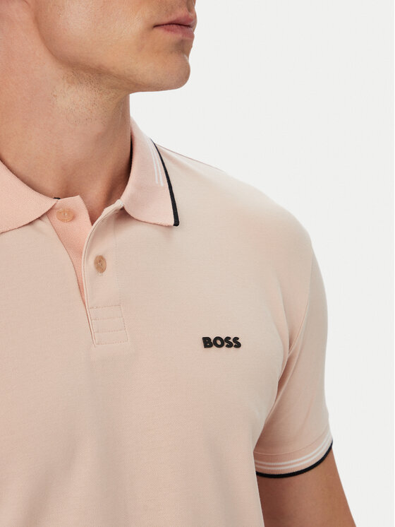 BOSS BOSS Polo Paul 50506193 Arancione chiaro Regular Fit