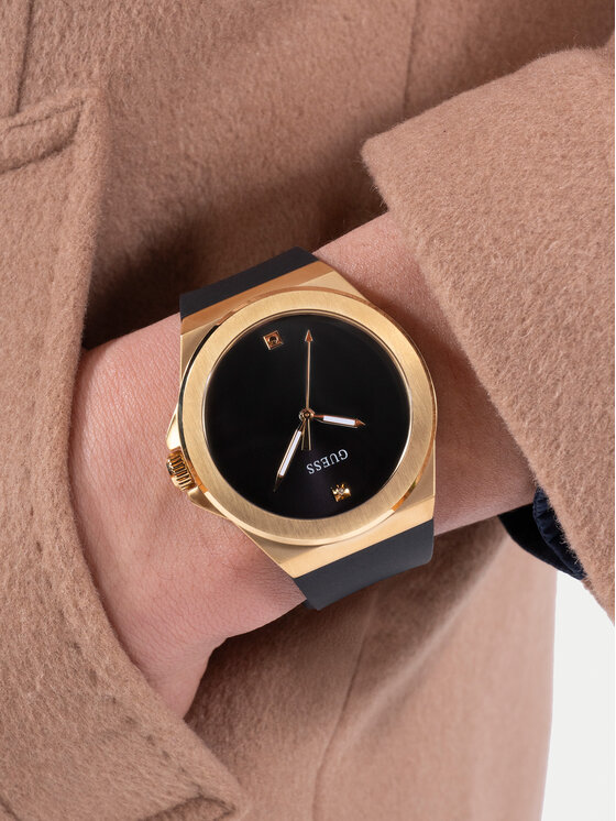 Guess Guess Часовник GW0790G1 Черен