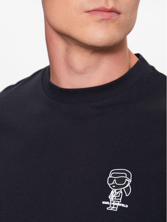 T-shirt 755029 532224 Blu scuro Regular Fit