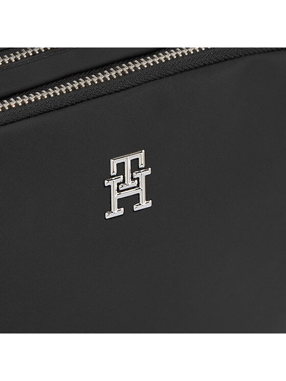 Tommy Hilfiger Tommy Hilfiger Ročna torba Poppy Th Crossover AW0AW15638 Črna
