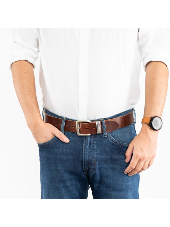 Tom Tailor Tom Tailor Cintura da uomo TOM TAILOR Marrone