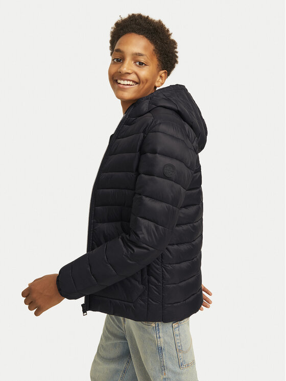 Jack&Jones Junior Jack&Jones Junior Μπουφάν χειμωνιάτικο Sprint 12258556 Μαύρο Regular Fit