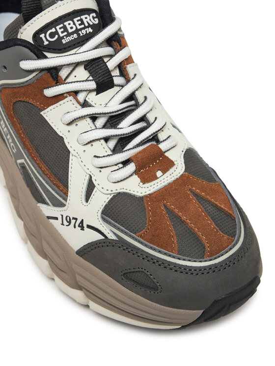 Iceberg Iceberg Sneakersy IU1706 Šedá