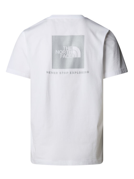 The North Face The North Face T-Shirt NSE Box NF0A8C4V Biały Regular Fit