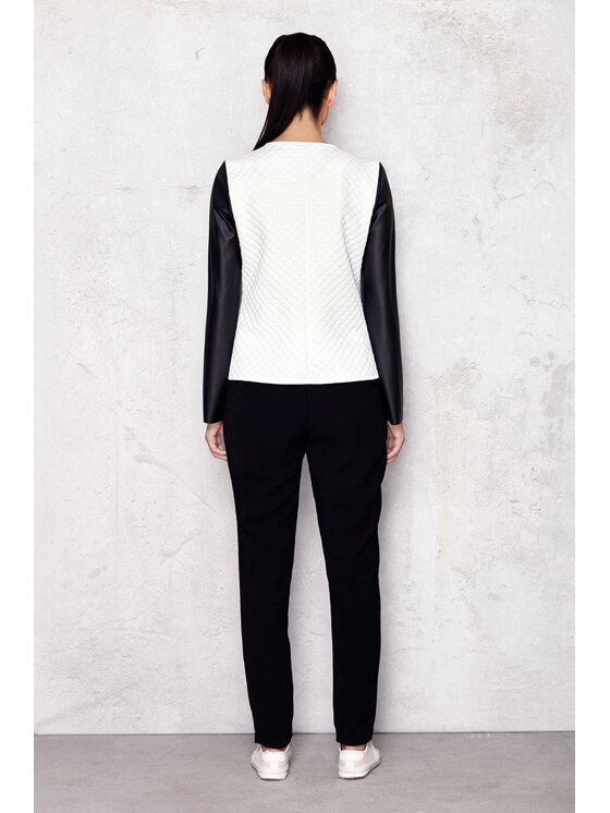 Awama Awama Mikina A110 Écru Basic Fit