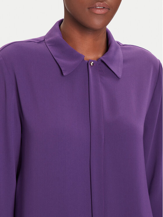 Liu Jo Liu Jo Srajca MF5147 T4241 Vijolična Regular Fit