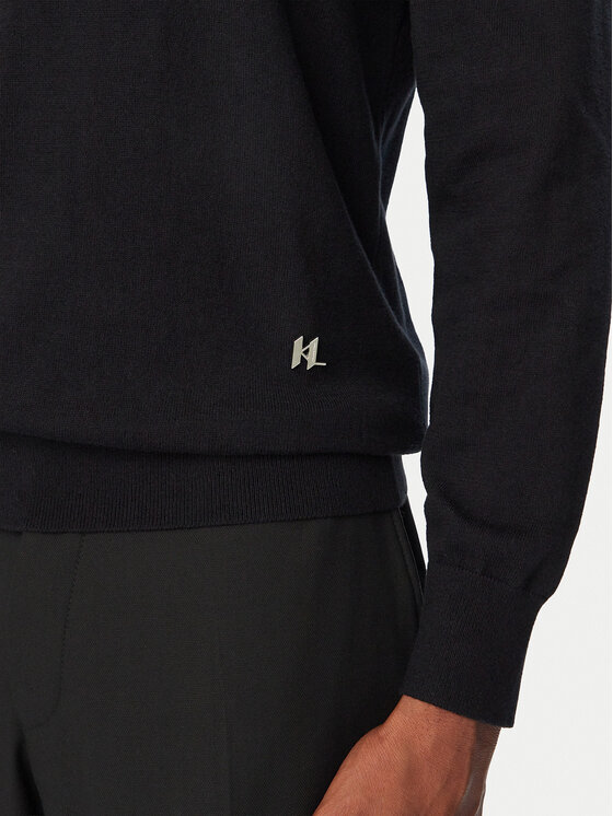 KARL LAGERFELD KARL LAGERFELD Пуловер 655022 564305 Черен Regular Fit