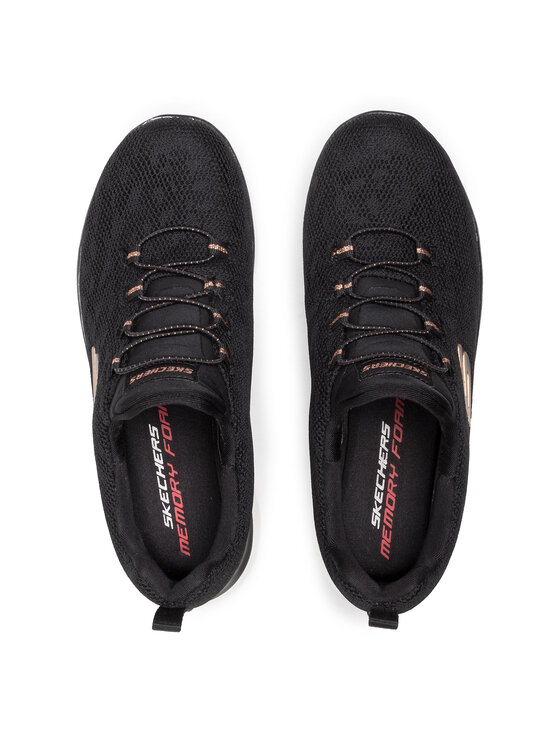 Skechers Skechers Sneakersy Leopard Spot 149037/BKRG Černá