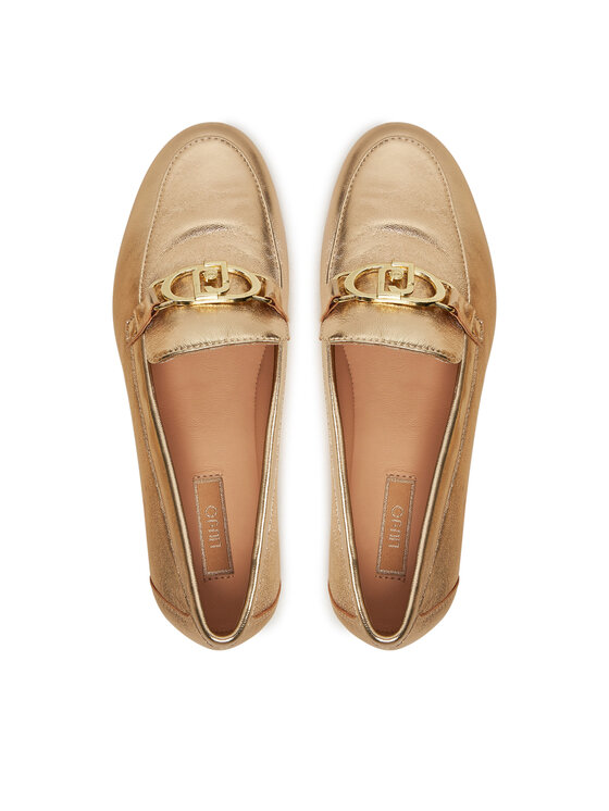 Liu Jo Liu Jo Loafersy Emel 01 SF4087 PX186 Złoty