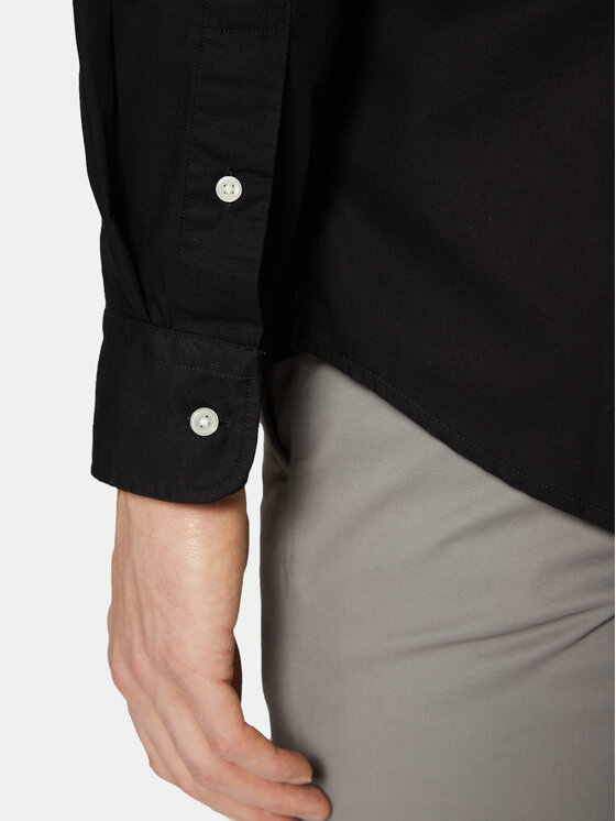 Tommy Hilfiger Tommy Hilfiger Сорочка MW0MW38137 Чорний Slim Fit