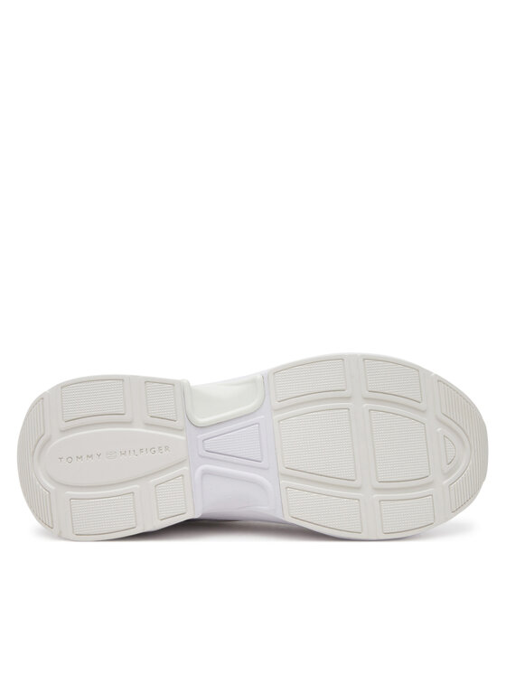 Tommy Hilfiger Tommy Hilfiger Sneakersy Th Chunky Runner FW0FW08474 Biały