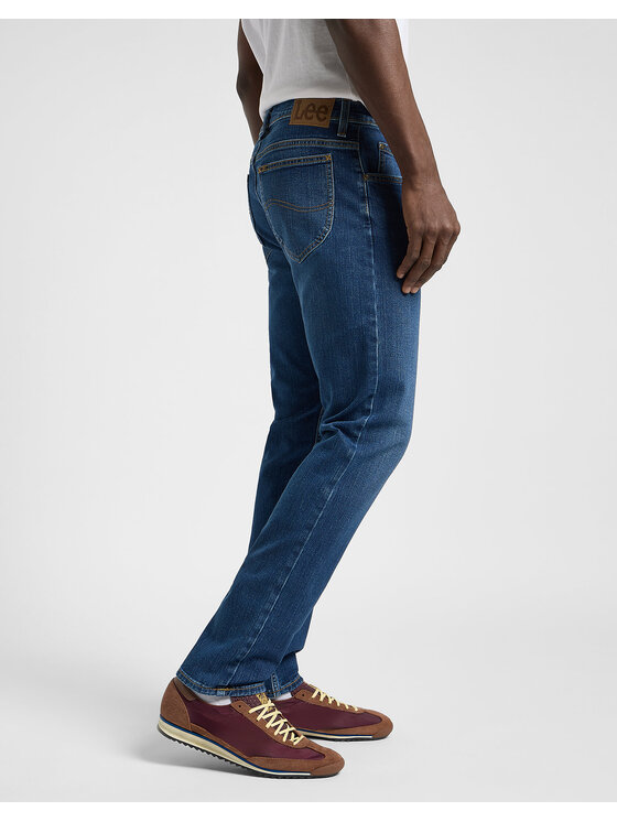 Lee Lee Jeansy RIDER Niebieski Slim Fit