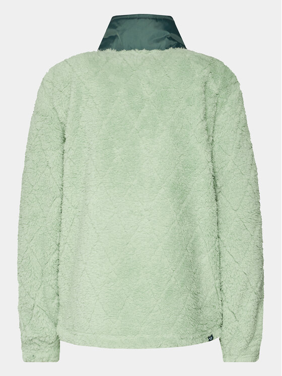 Roxy Roxy Mikina Alabama Otlr ERJFT04714 Zelená Regular Fit