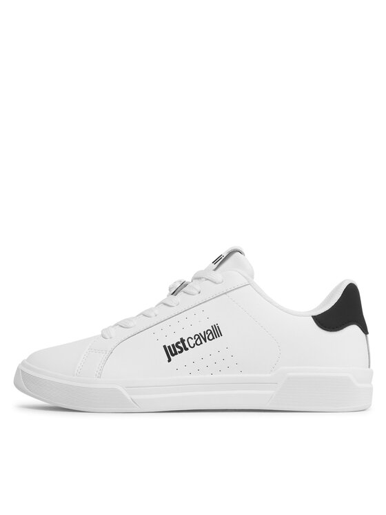 Just Cavalli Just Cavalli Sneakersy 74QB3SB3 Biela