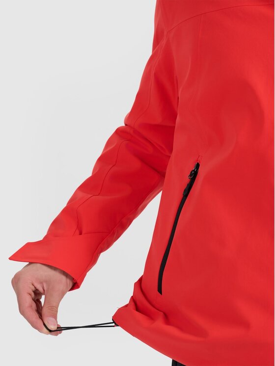 4F 4F Giacca da sci 4FWAW25TTJAM0787-62S Rosso Regular Fit