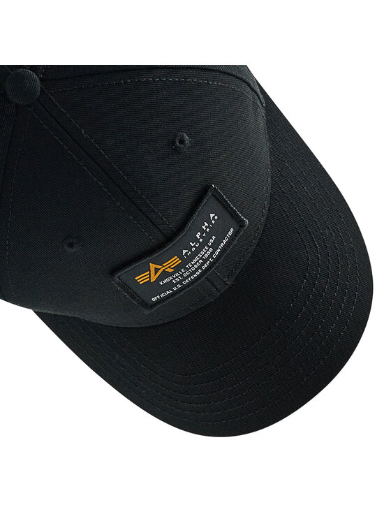 Alpha Industries Alpha Industries Czapka z daszkiem Crew Camp 128934 Czarny