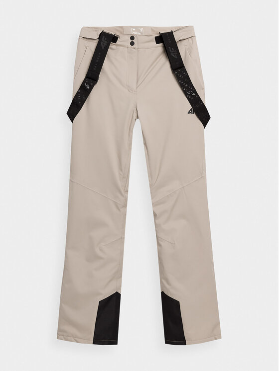 4F 4F Suusapüksid 4FAW23TFTRF400 Pruun Regular Fit
