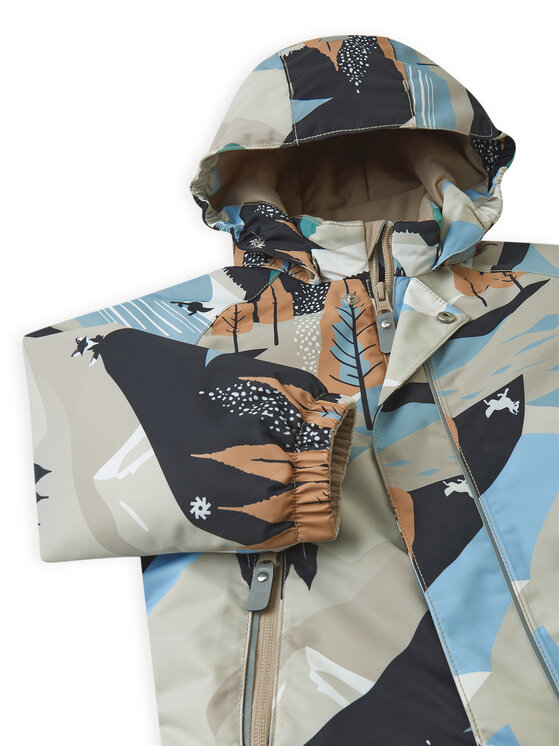 Reima Reima Зимовий комбінезон Puhuri 5100116B Кольоровий Regular Fit