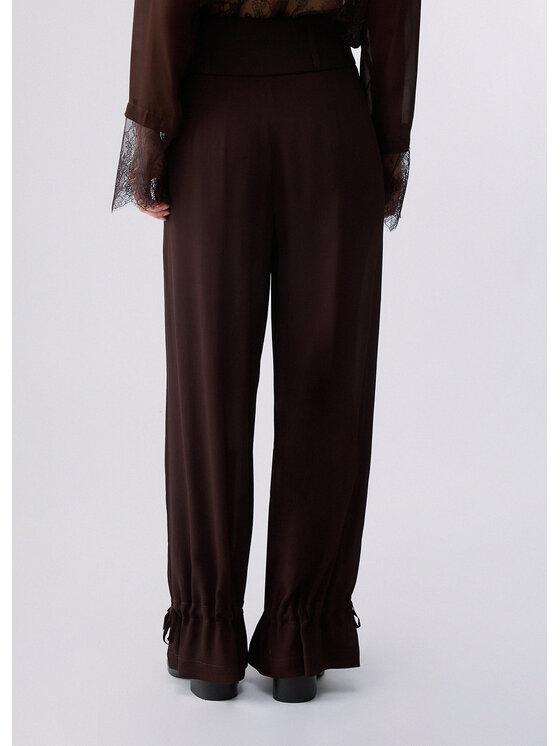 Liu Jo Liu Jo Pantalone da abito CF6132T576AX0807 Marrone Regular Fit