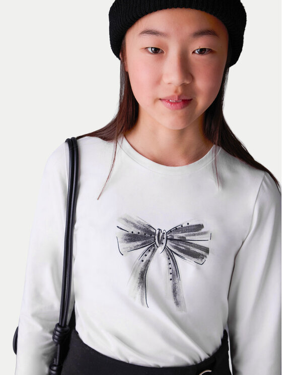 Mayoral Mayoral Bluse 830 Weiß Regular Fit