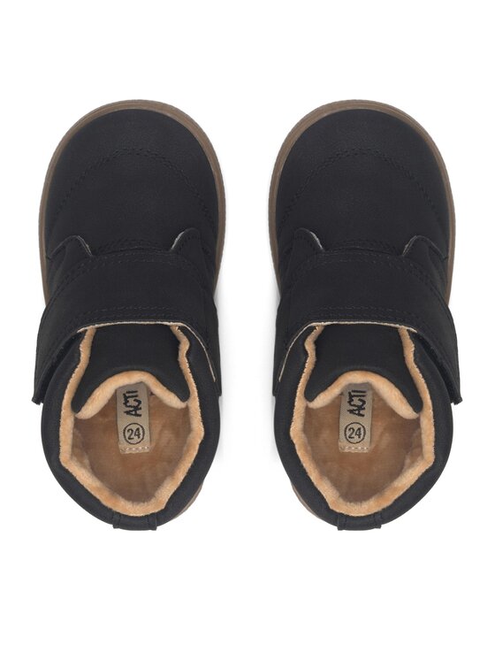 Action Boy Action Boy Schnürschuhe CM211208-9 Schwarz