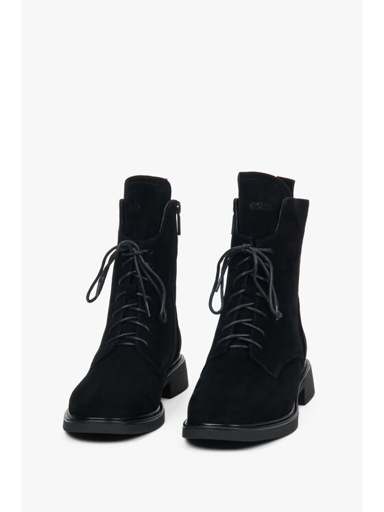 Estro Estro Μποτίνια ER00118579 Μαύρο
