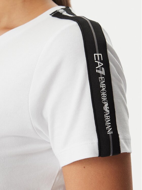 EA7 Emporio Armani EA7 Emporio Armani Póló 7W001490 AF10373 U0002 Fehér Regular Fit