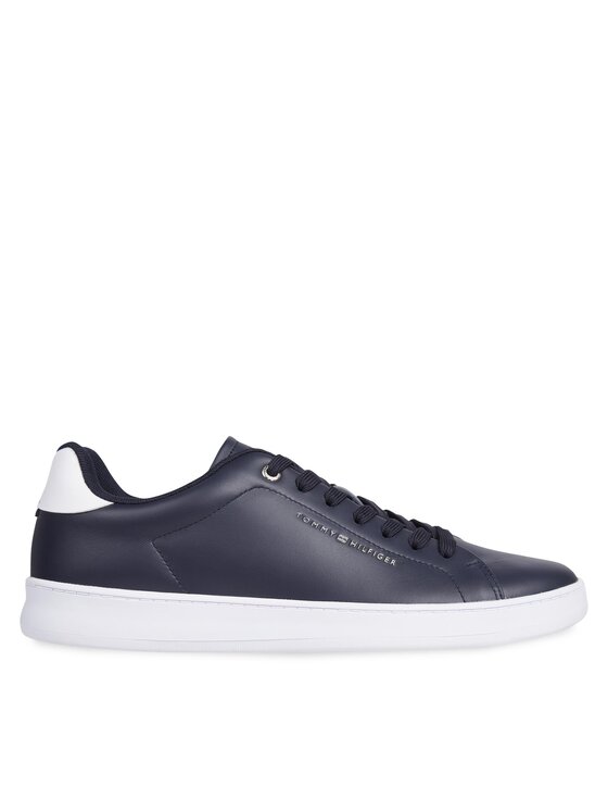 Tommy Hilfiger Tommy Hilfiger Snīkeri Court Cupsole Leather Gold FM0FM04829 Zils